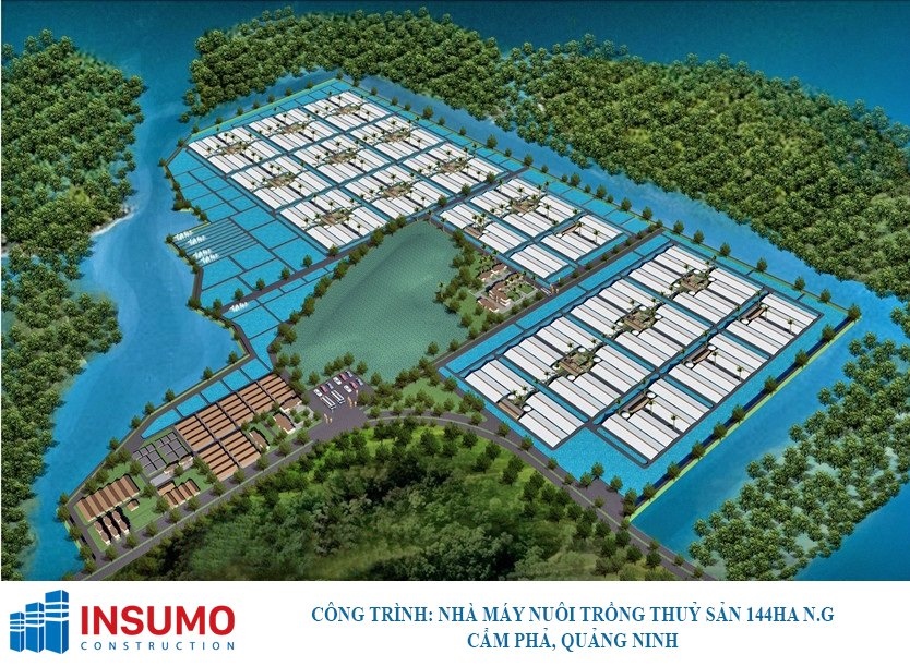 Dự án Thủy sản N.G Cẩm Phả 130ha